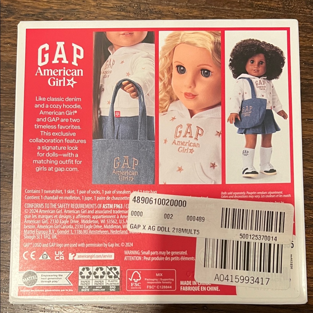 American Girl x Gap outfit set - Picture 3 of 3